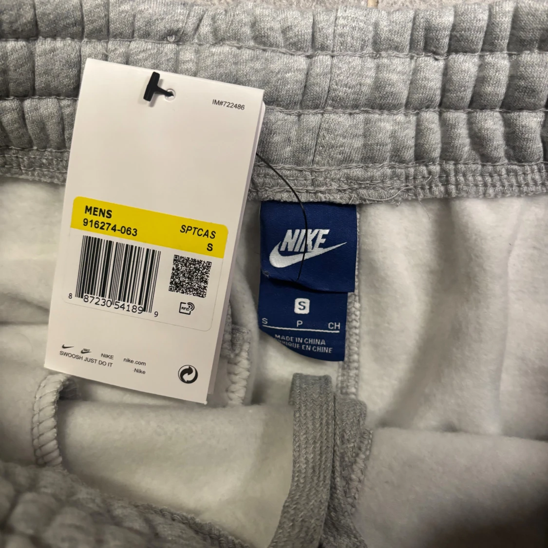 Grå Nike Mjukisbyxor  - 2