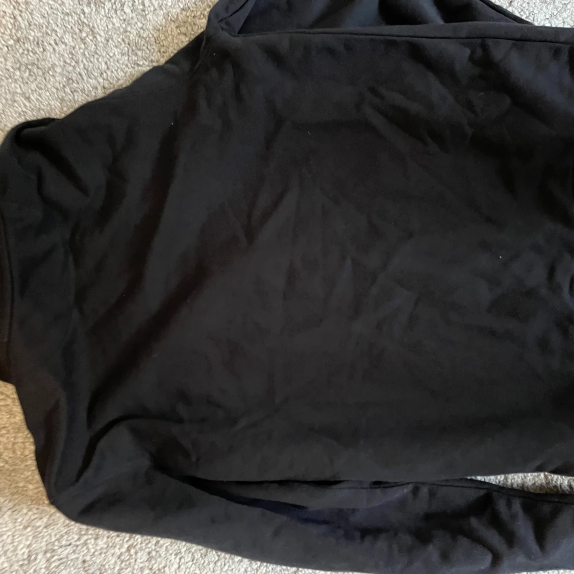 Svart ziptröja från GANT med logga - 1