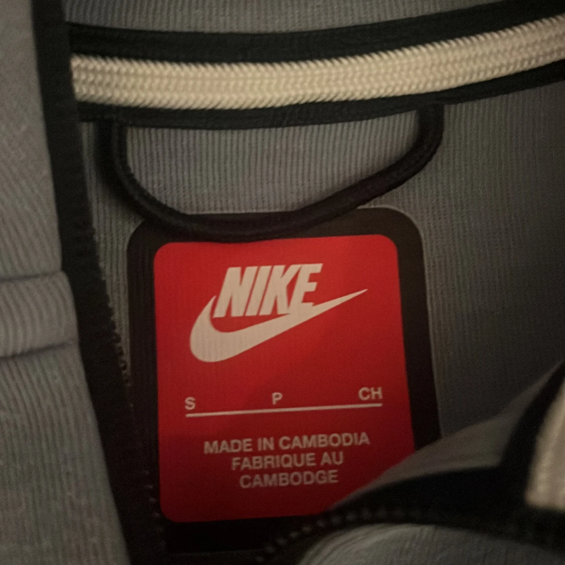 Nike grå och ljusblå vindjacka S - 1