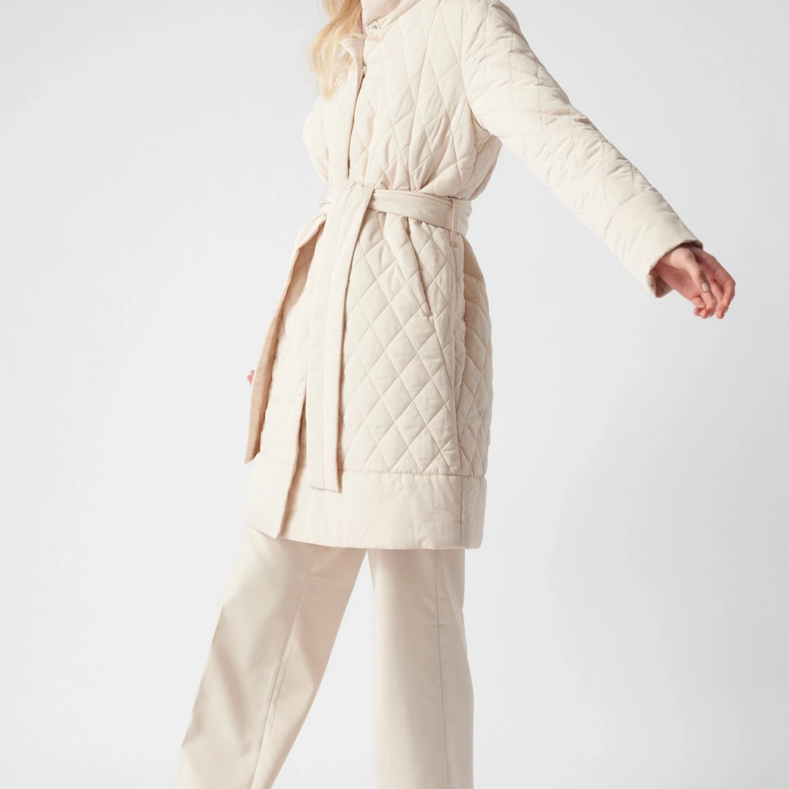 Keyla Stock LM quilted coat kappa jacka stl M