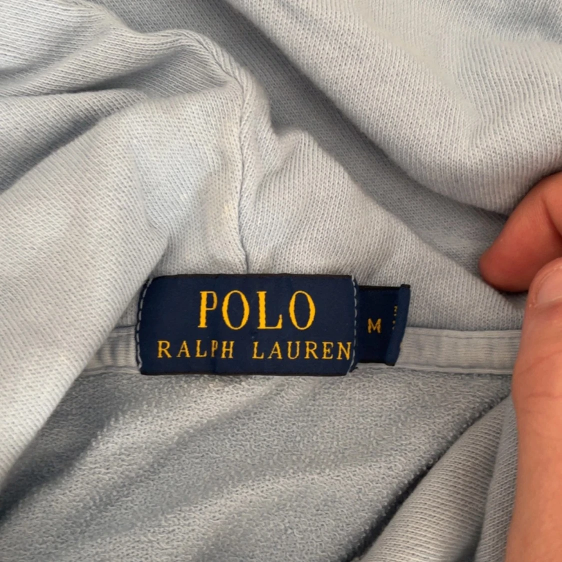 Ljusblå hoodie från Polo Ralph Lauren - 4