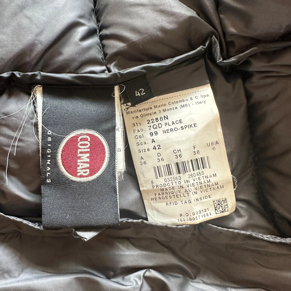 Svart Colmar dunjacka  - 4