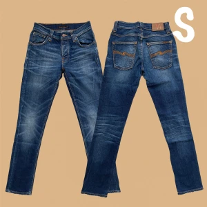 NUDIE JEANS GRIM TIM - Tjena! Säljer dessa sjukt feta Nudie Jeans i Modellen Grim Tim✔️W27 L32✔️Skriv vid frågor eller funderingar✔️