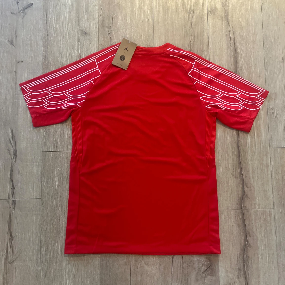 Röd PSG x Jordan fotbollströja - 1