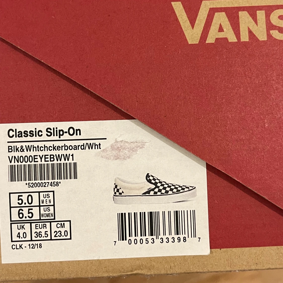 Vans Classic Slip-On Checkerboard