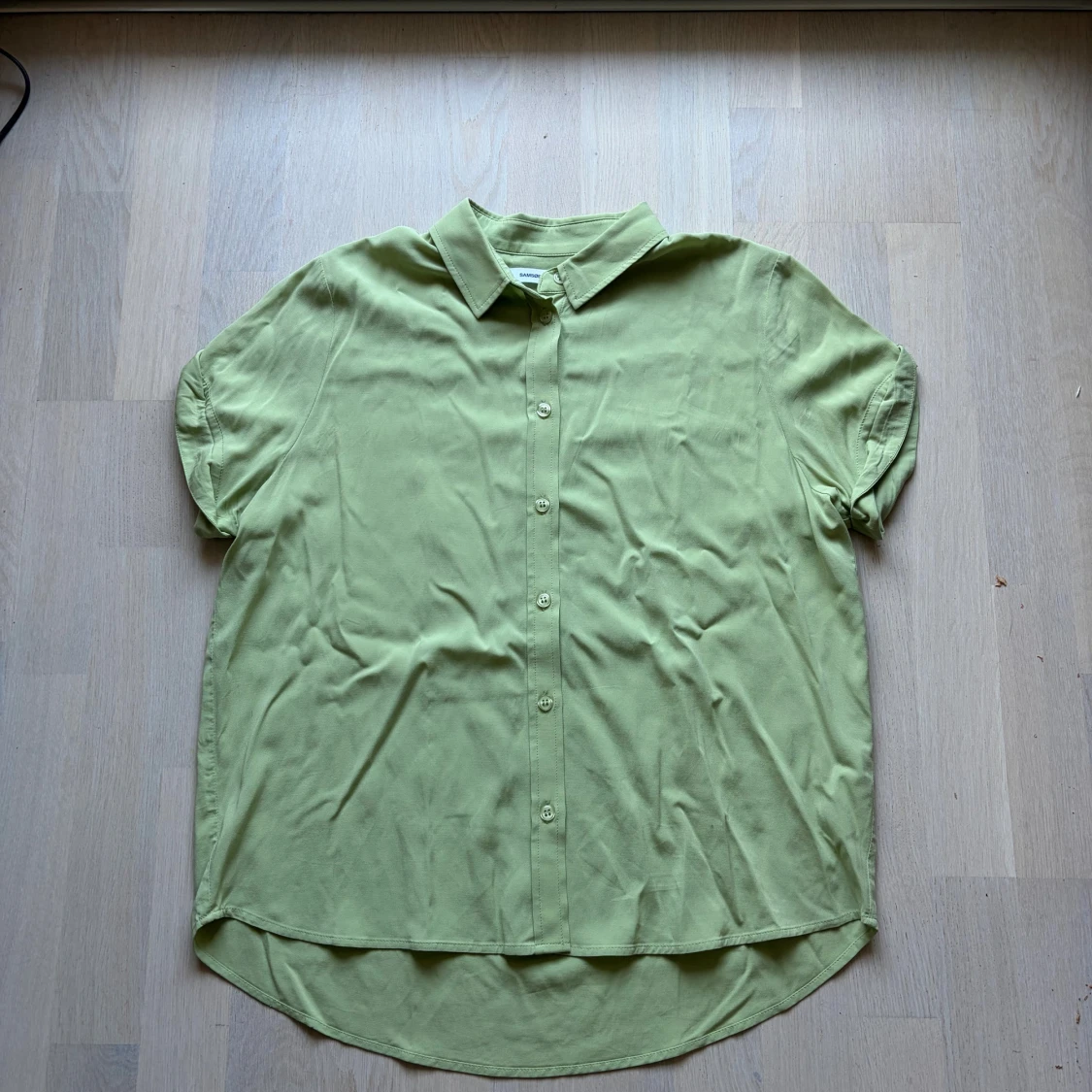 Ljusgrön skjorta från Samsøe Samsøe - 1
