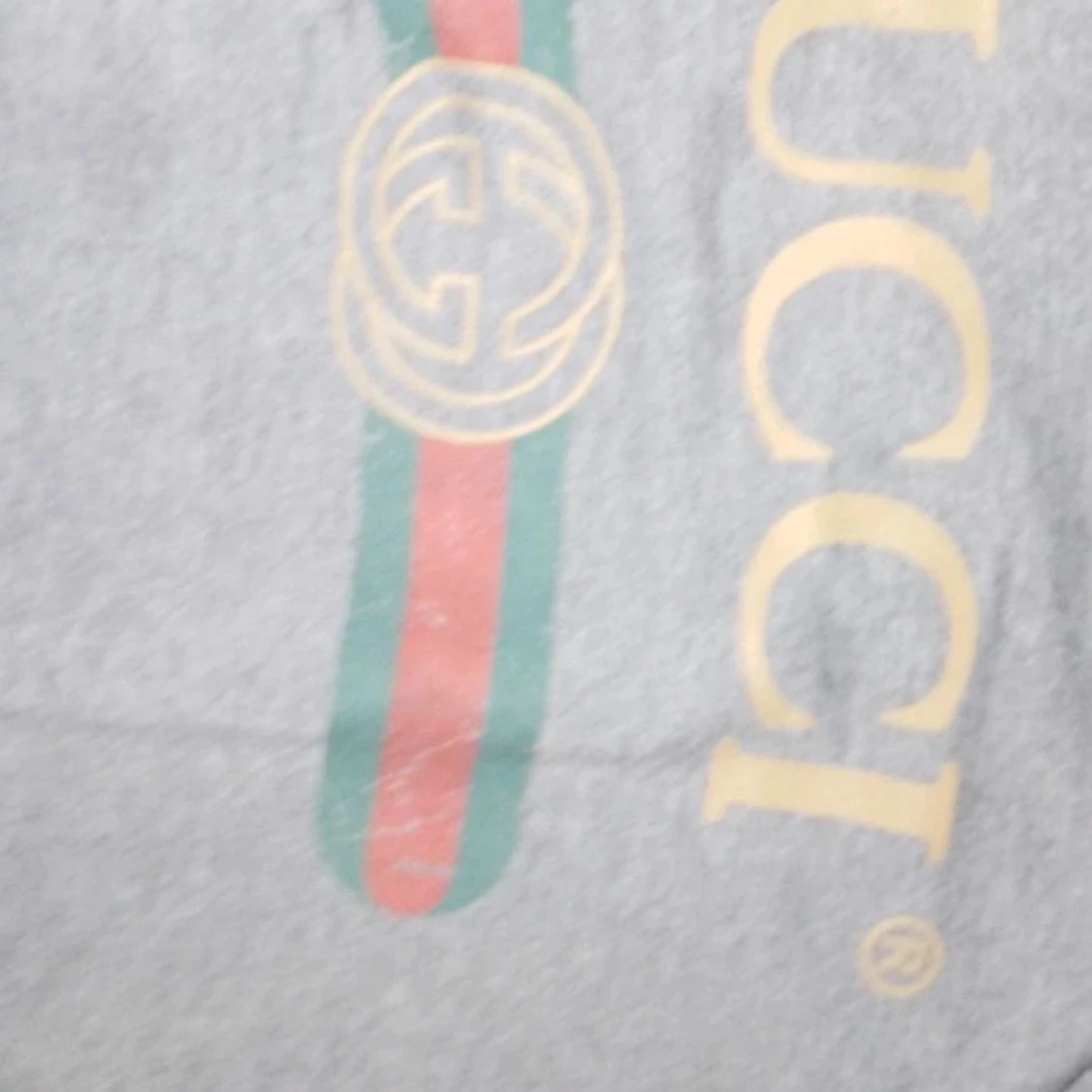 Grå långärmad Gucci tröja XL - 1