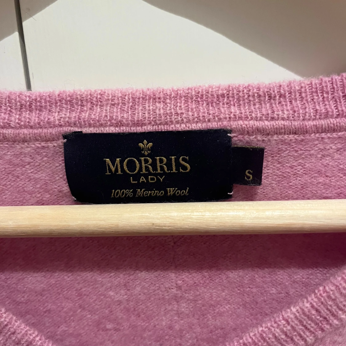 Rosa merinoullströja från Morris Lady - 1