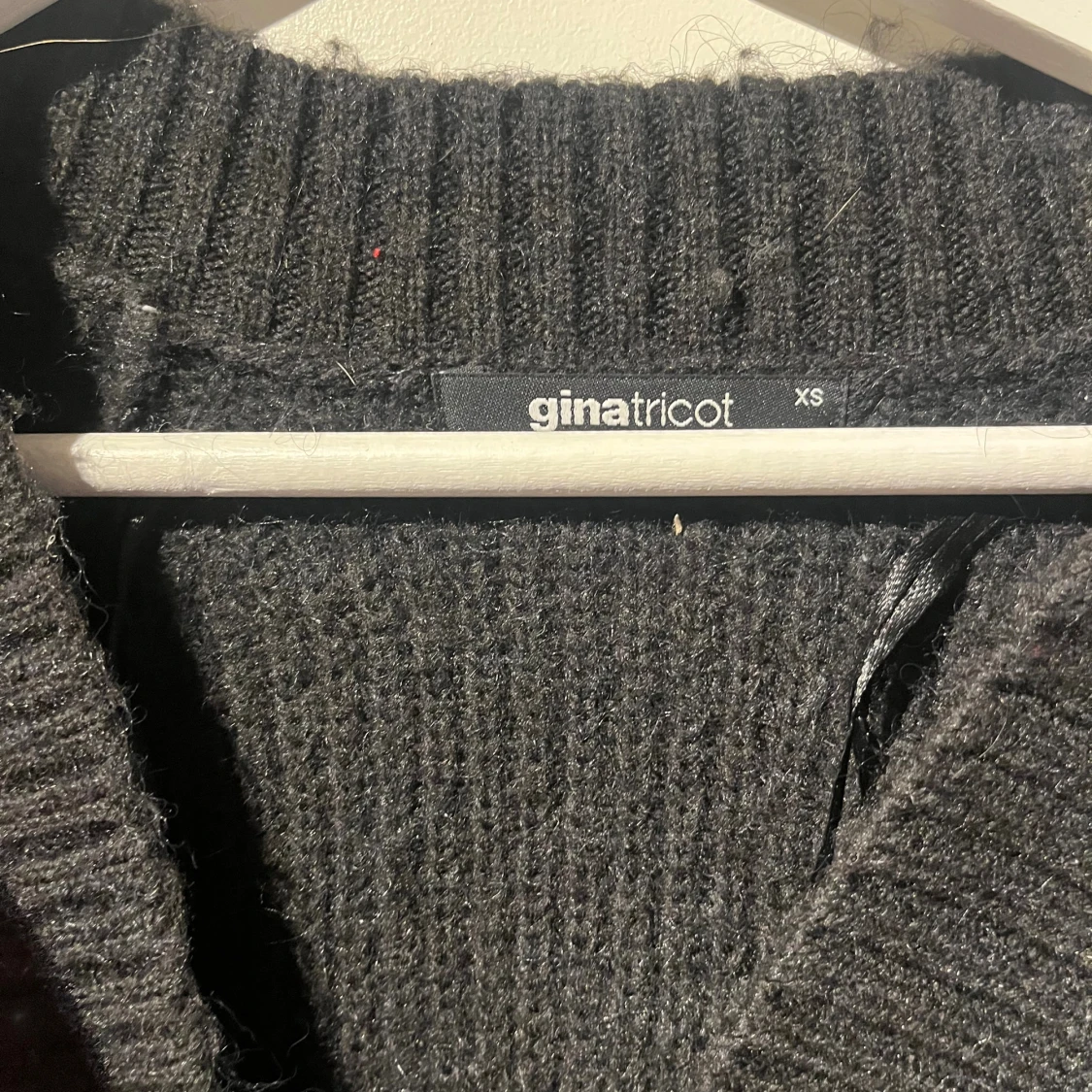 Svart stickad kofta Gina Tricot XS - 2