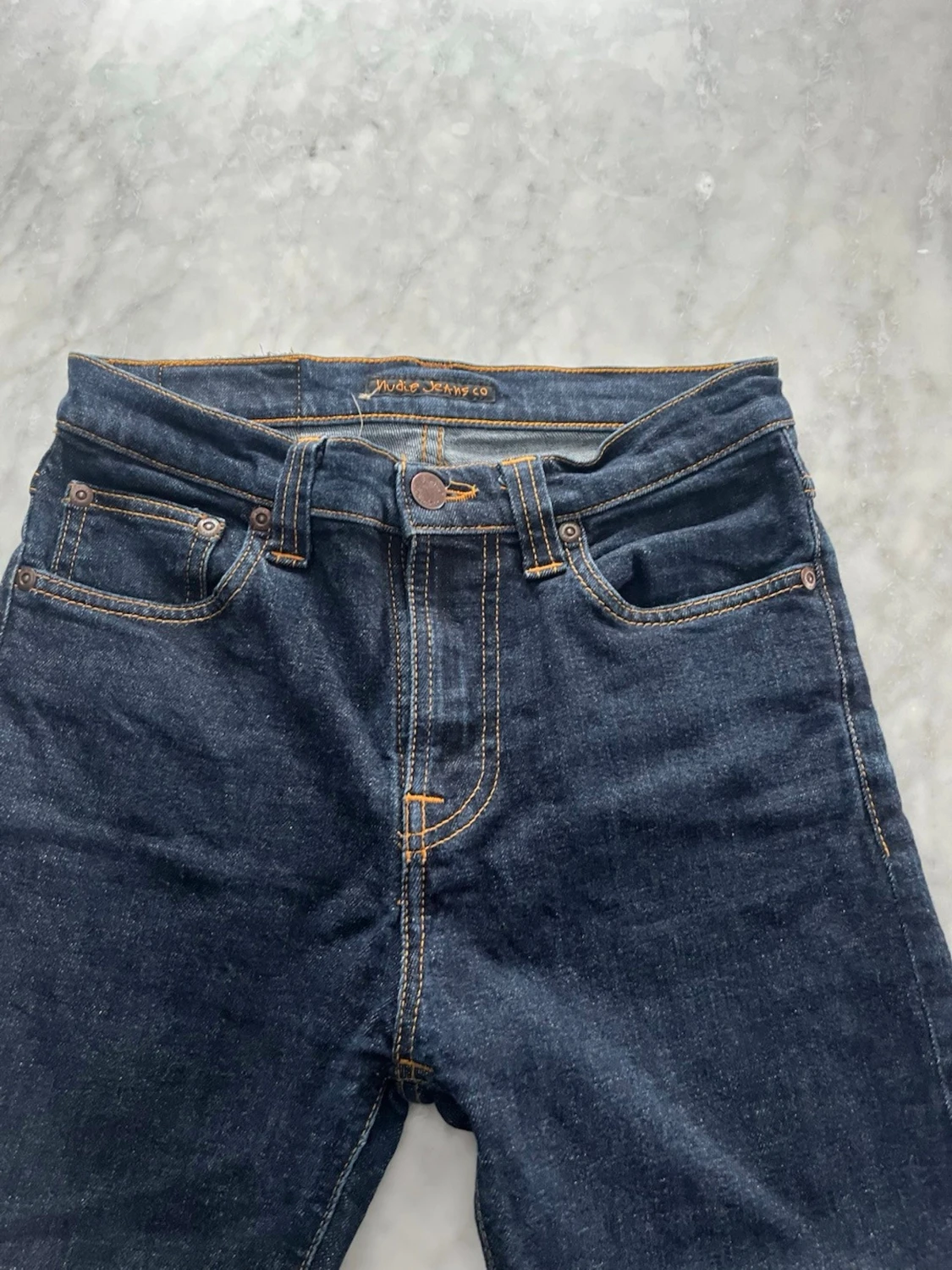 Mörkblå jeans från Nudie Jeans - 1