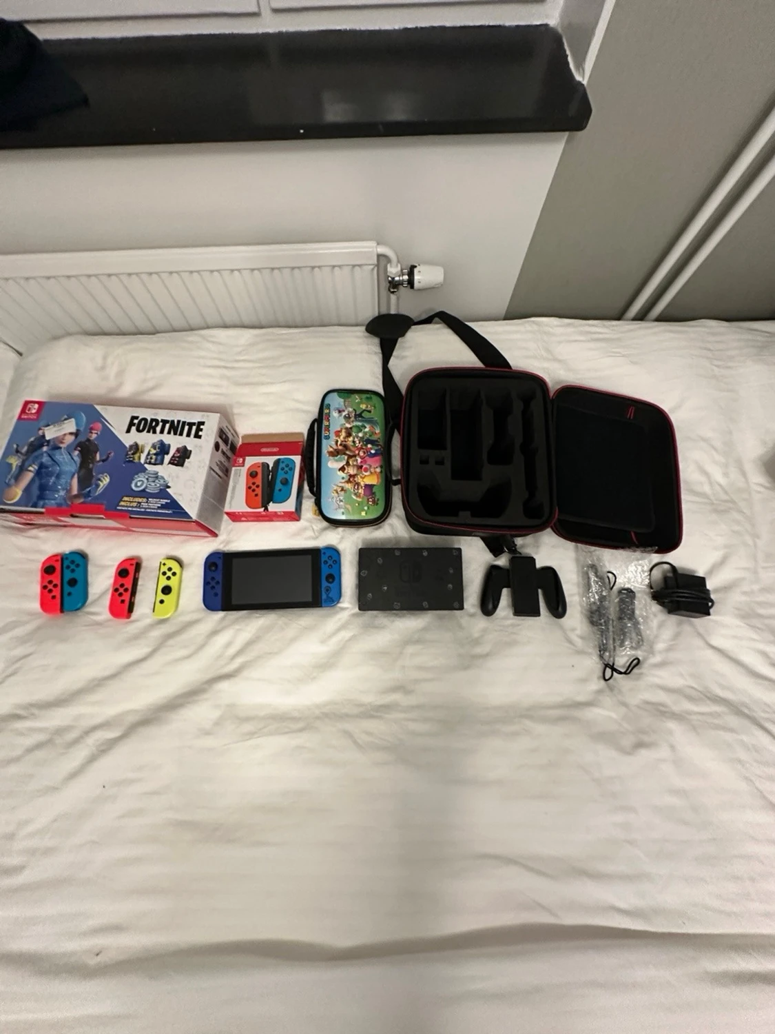 Nintendo Switch Fortnite Edition med tillbehör