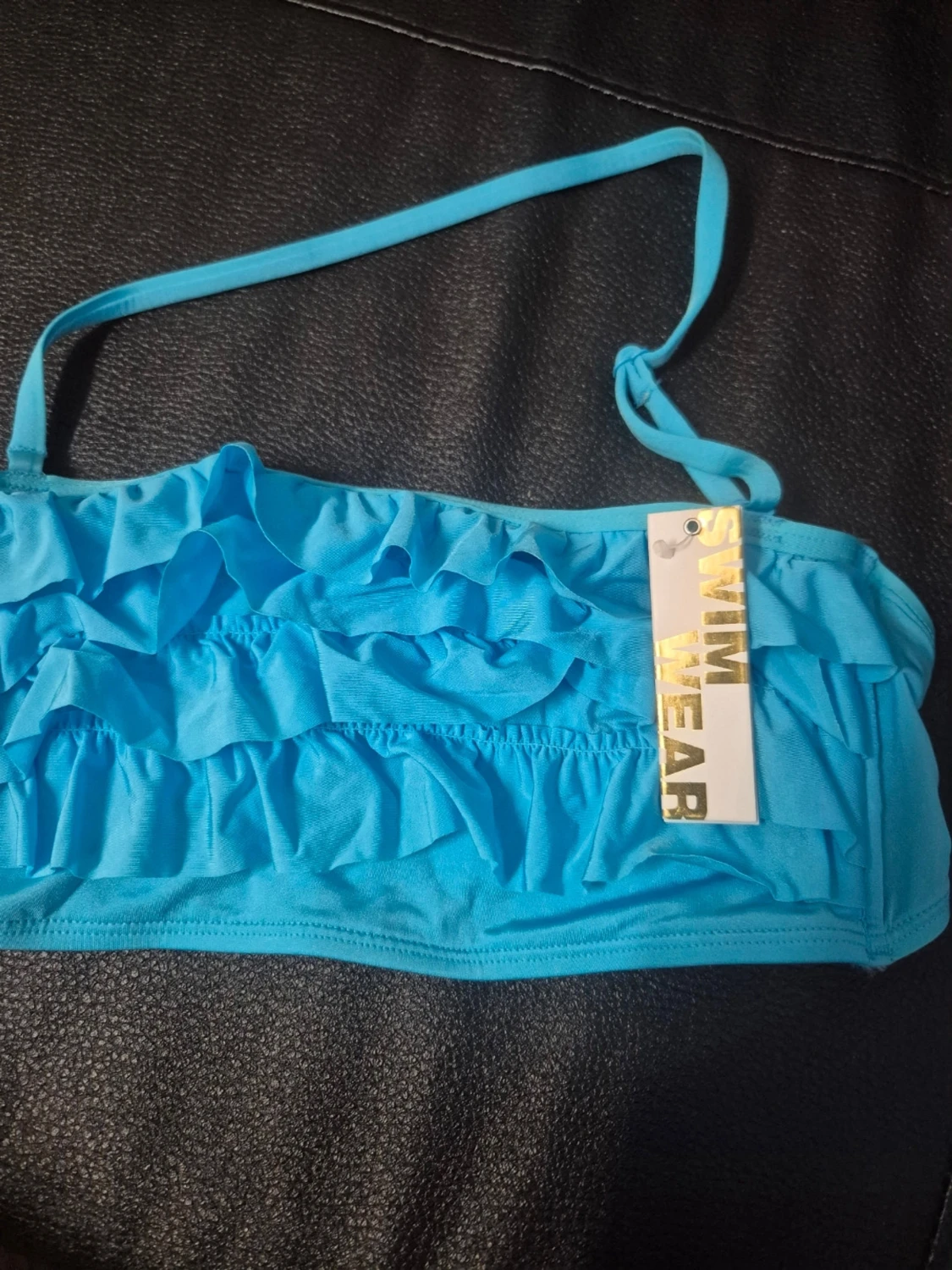 Turkos bikini med volangdetaljer Cubus S - 2