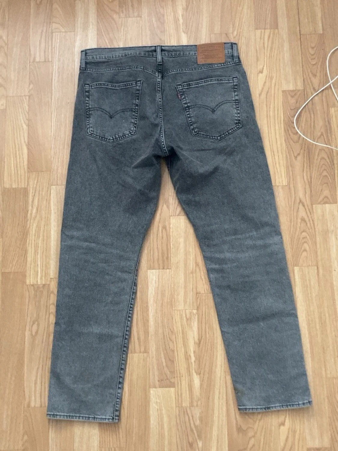 Grå jeans från Levi's 502 - 1