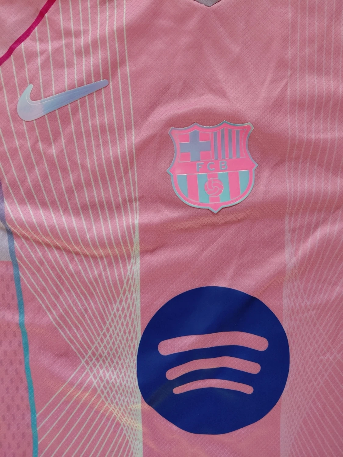 Rosa FC Barcelona matchtröja Nike - 1