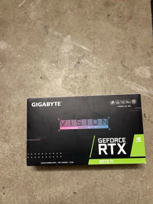 Grafikkort - Grafik kort geforce rtx 3070 ti white helt ny.