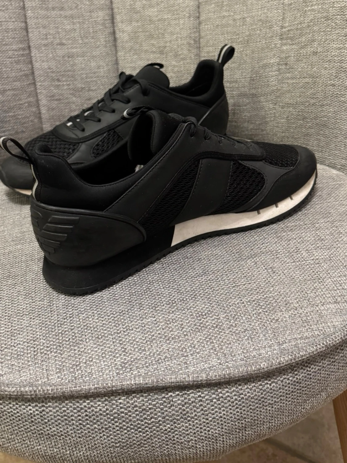 Svarta EA7 Emporio Armani sneakers - 2