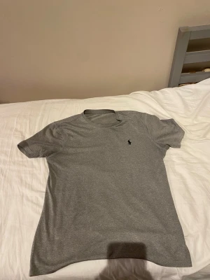 Grå t-shirt från Ralph Lauren - Äkta grå sportig Ralph lauren t-shirt