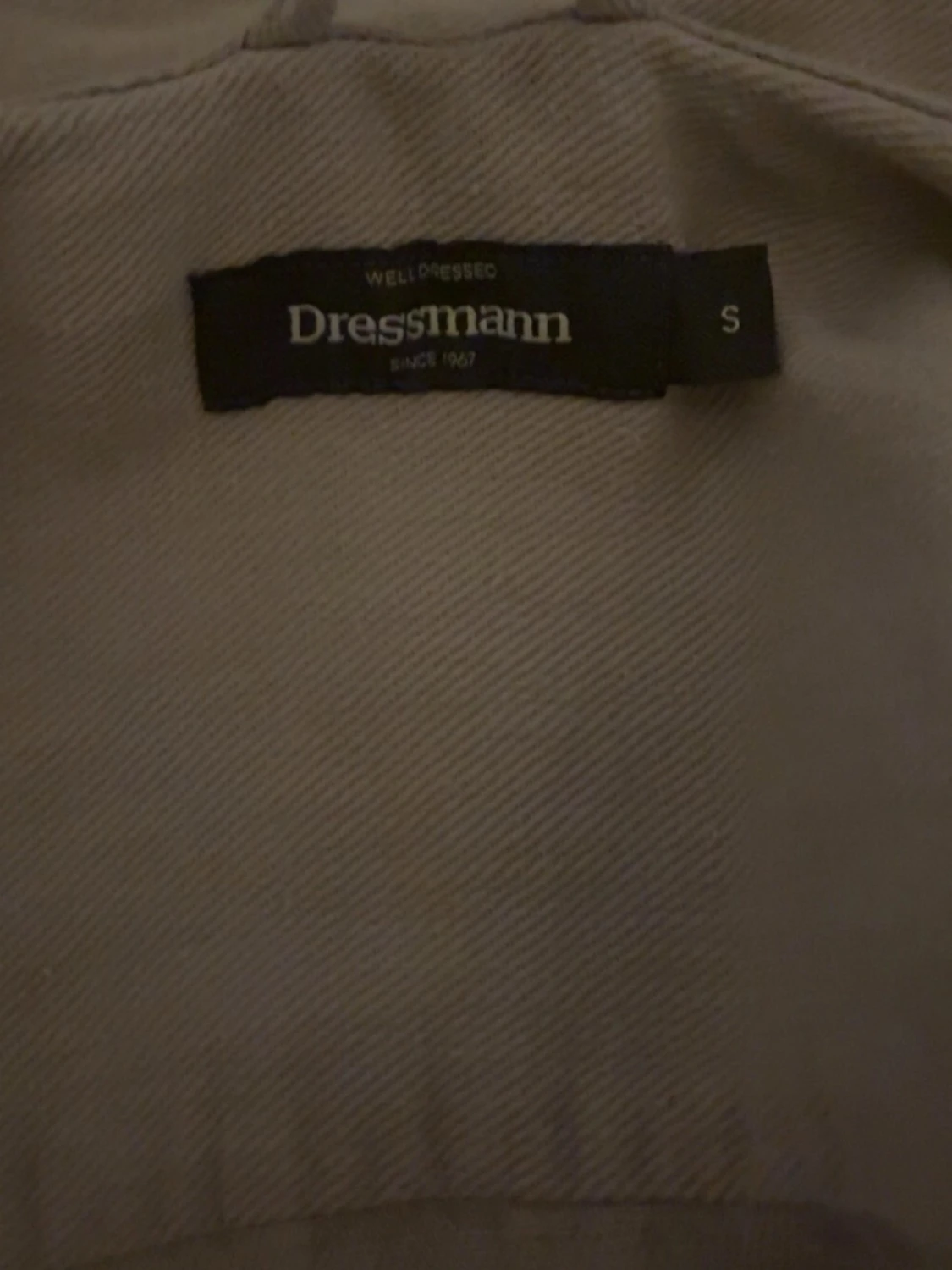 Beige overshirt från Dressmann - 3