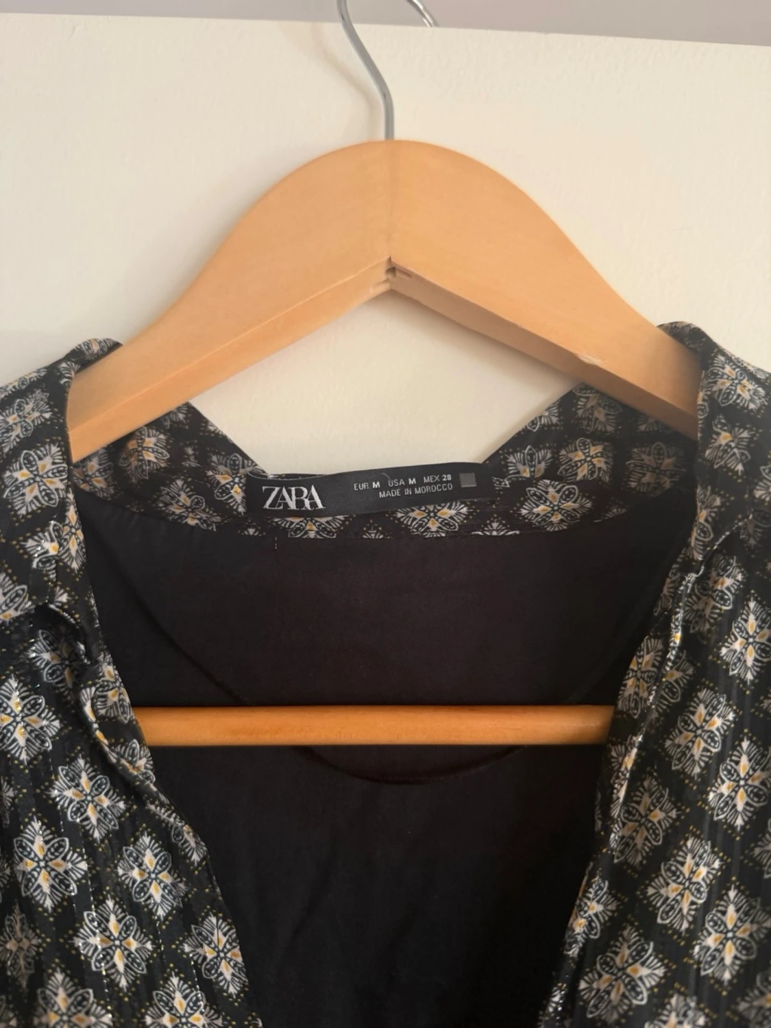 Mönstrad Zara klänning - 2