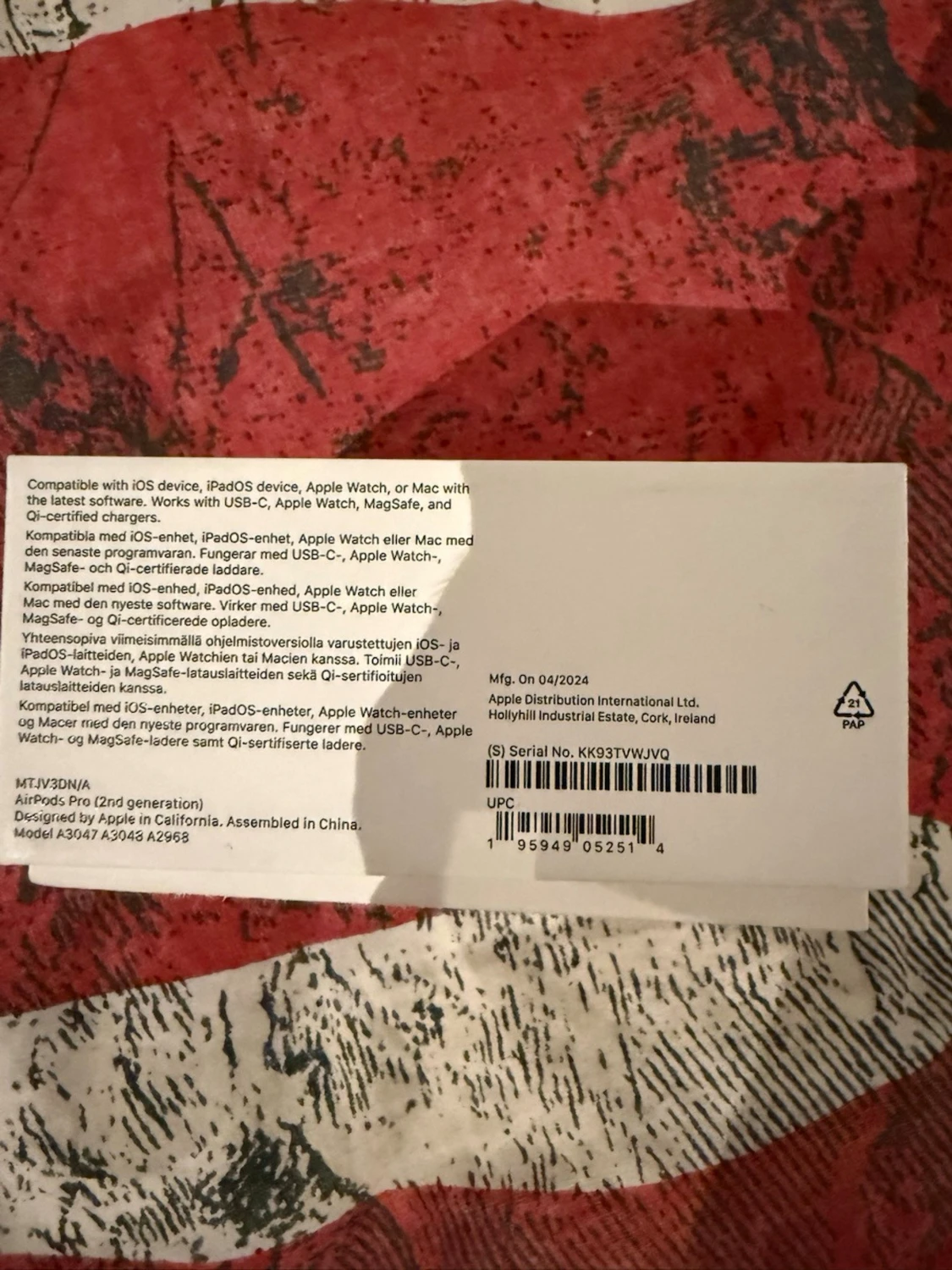 Apple AirPods Pro skal 2 st - 1