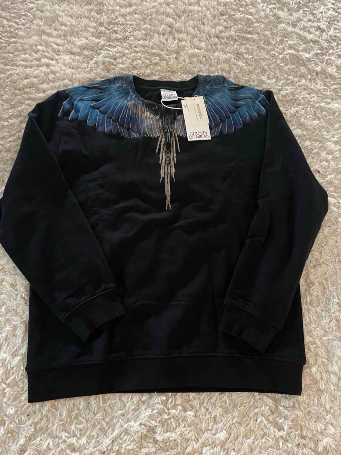 Svart sweatshirt från Marcelo Burlon