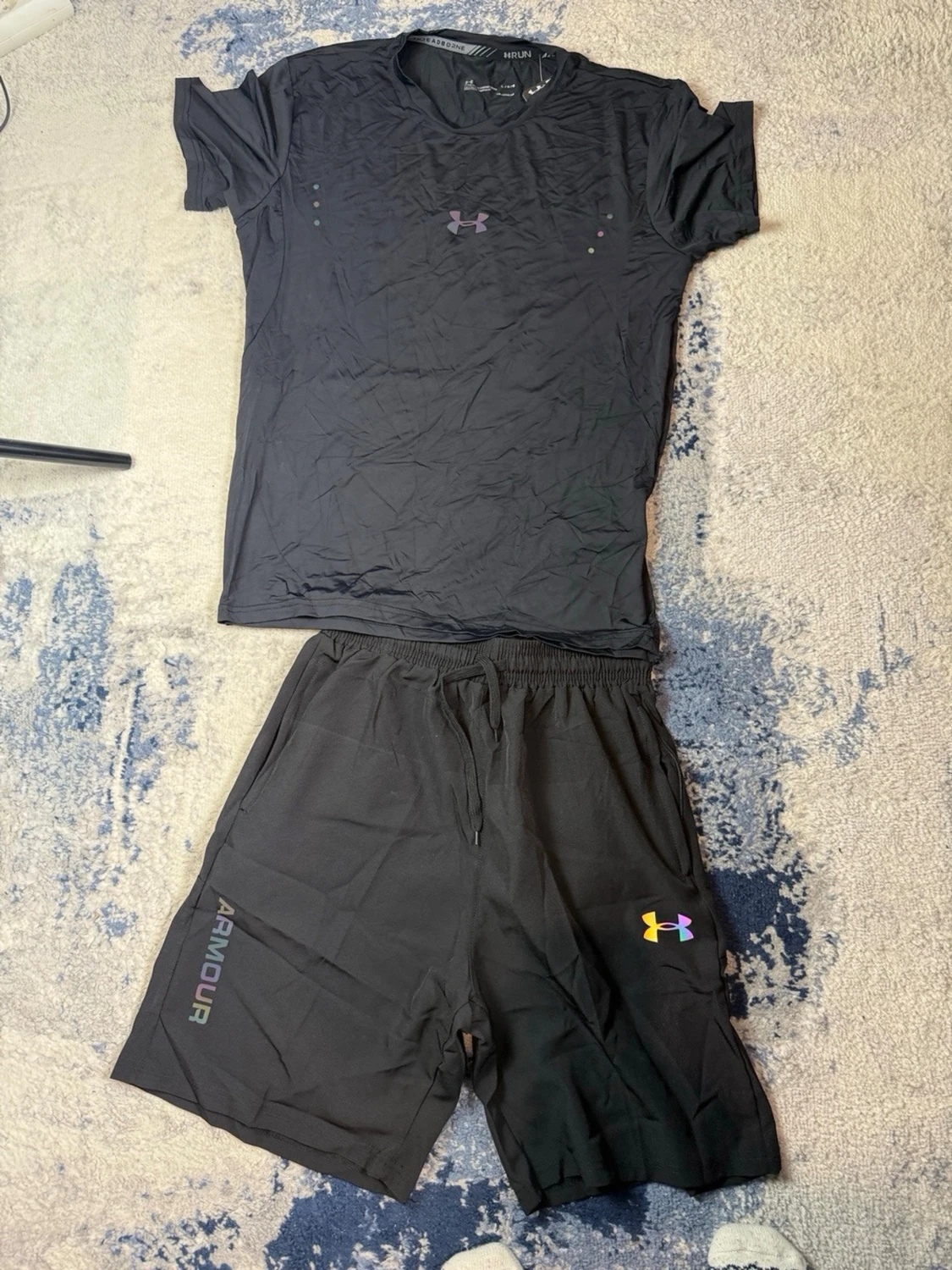 Svart Under armour set