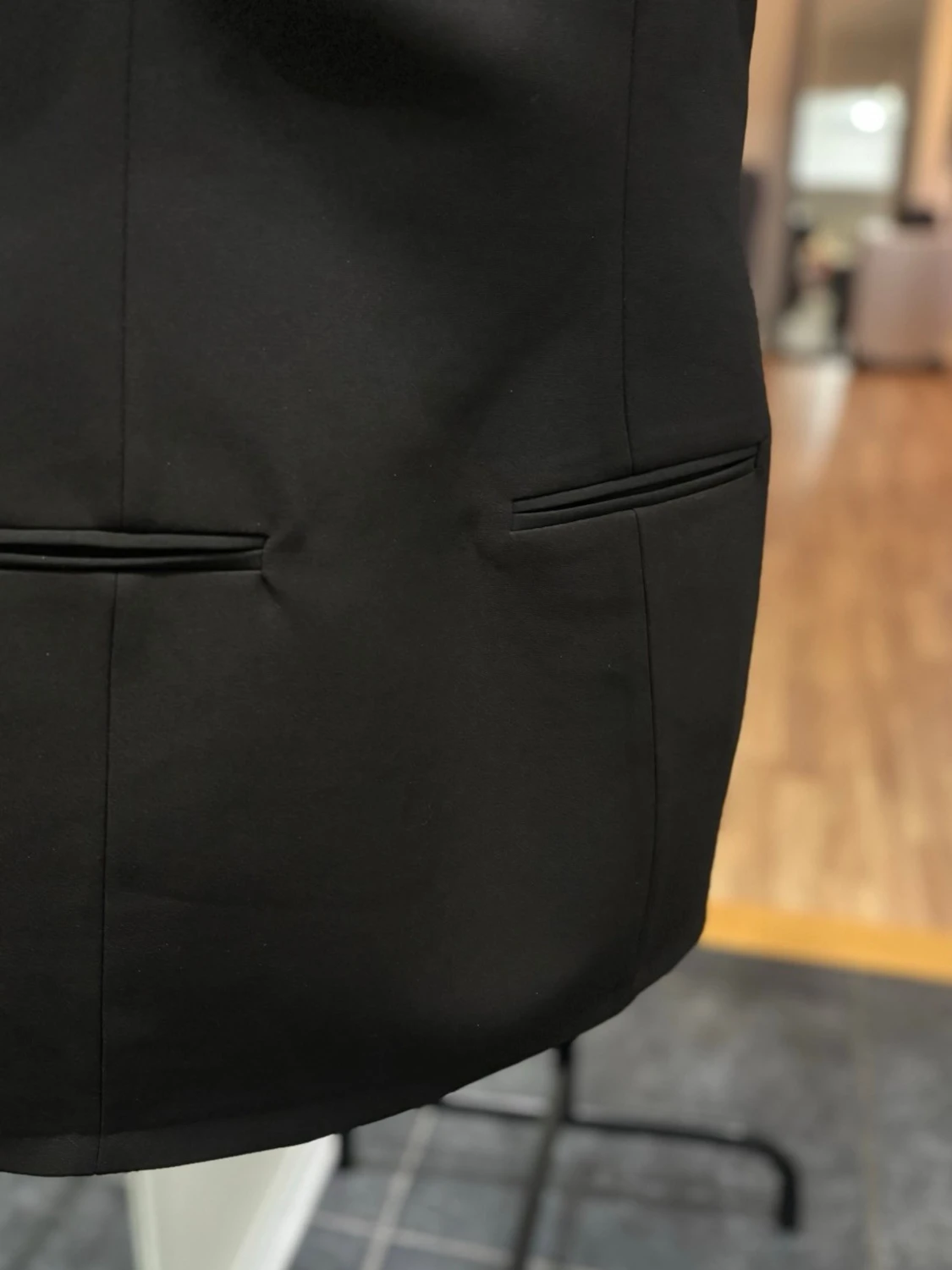 Mini Suit dress med puffärm - 5