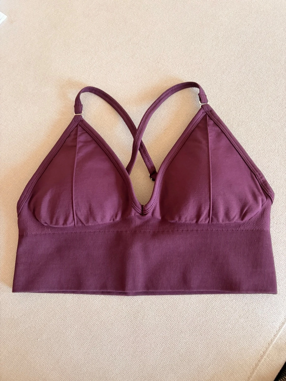 Lila tränings topp från Thrivin