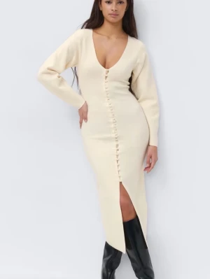 Beige/vit koft klänning  - Vit klänning❤️Helt ny! 