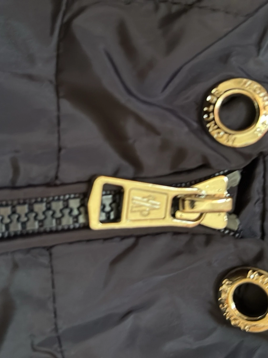 Marinblå vindjacka från Moncler - 4