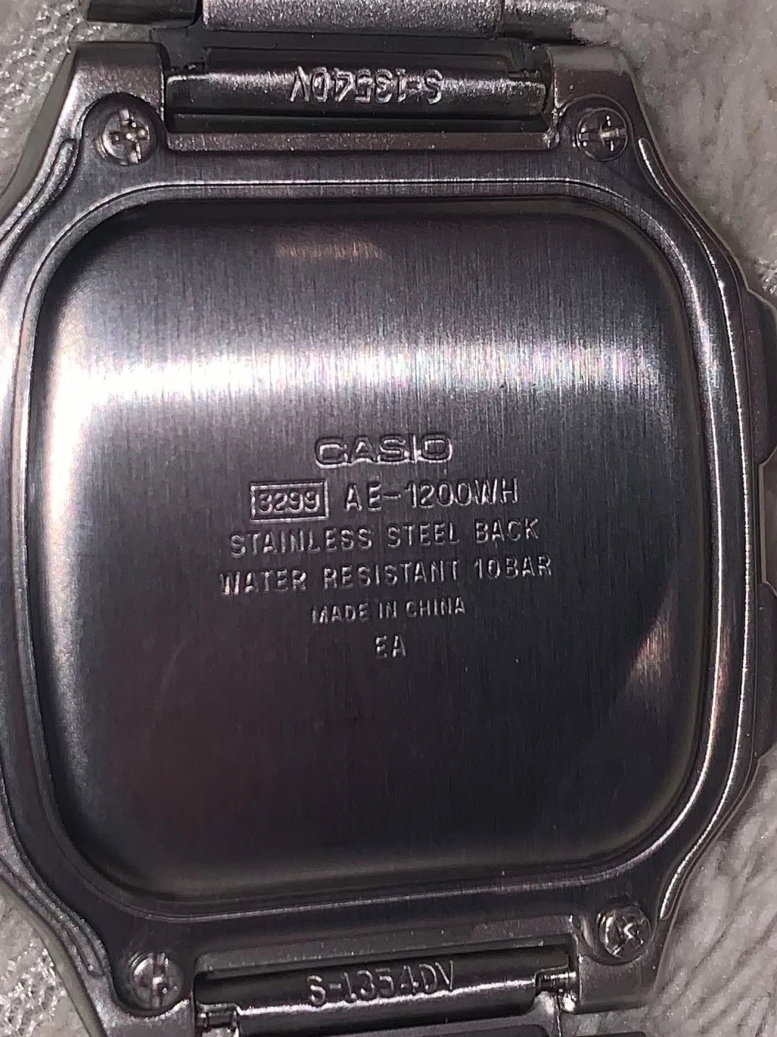Casio digital klocka i silver - 2