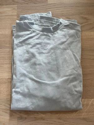 Gymshark tshirt - Gymshark tshirt med tryck på ryggen | använd 1 gång | strl S oversized passar M/L | fler bilder går att lösa