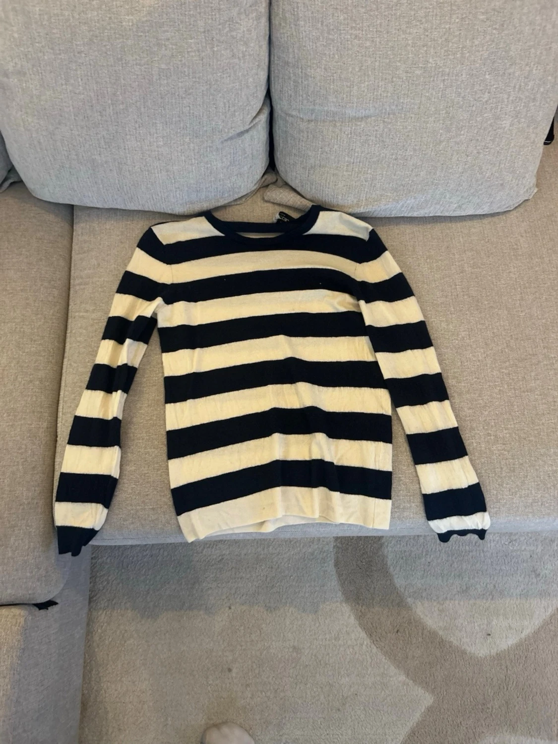 Randig stickad tröja Dolce & Gabbana