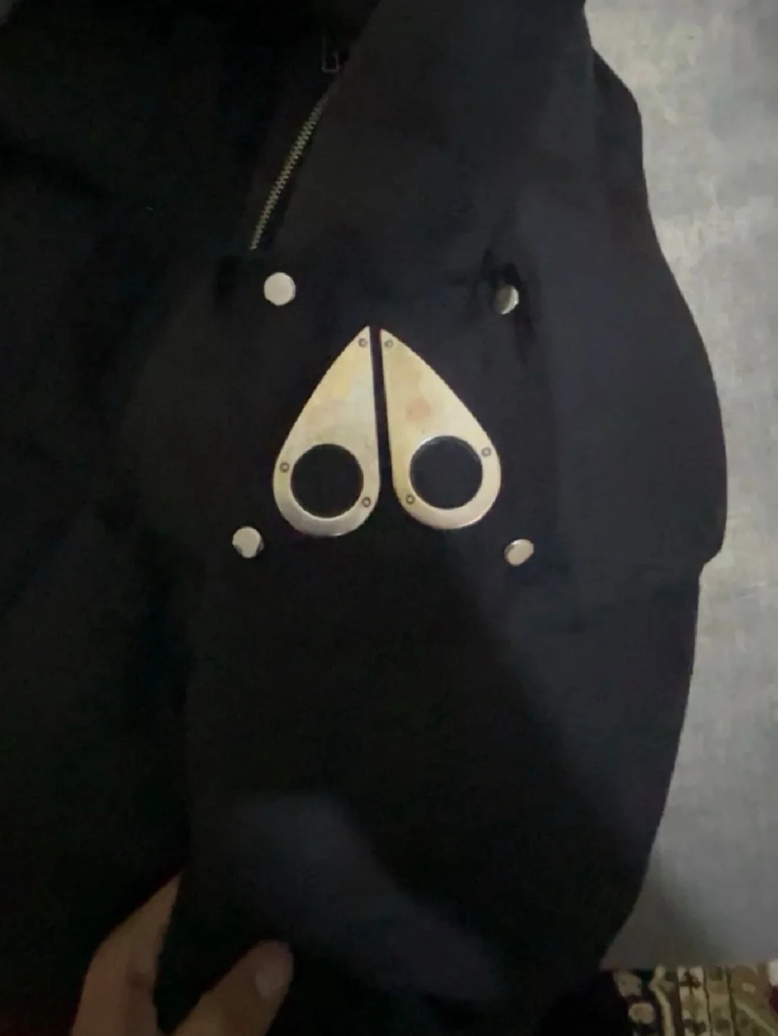 Svart dunjacka från Moose Knuckles - 1