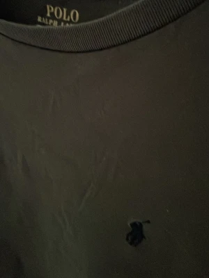 Mörk grön  t-shirt från Polo Ralph Lauren - Klassisk grön t-shirt från Polo Ralph Lauren med rund halsringning och den ikoniska broderade loggan på bröstet. Tillverkad i mjuk bomull som känns skön mot huden. Perfekt basplagg för en clean och stilren look.