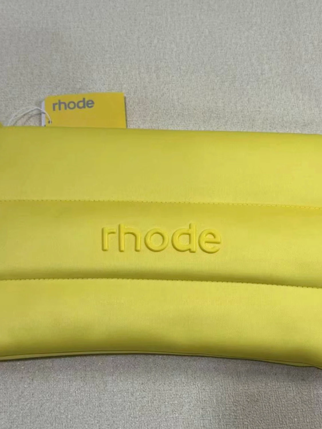 Rhode bubble bag in butter yellow colour - 3