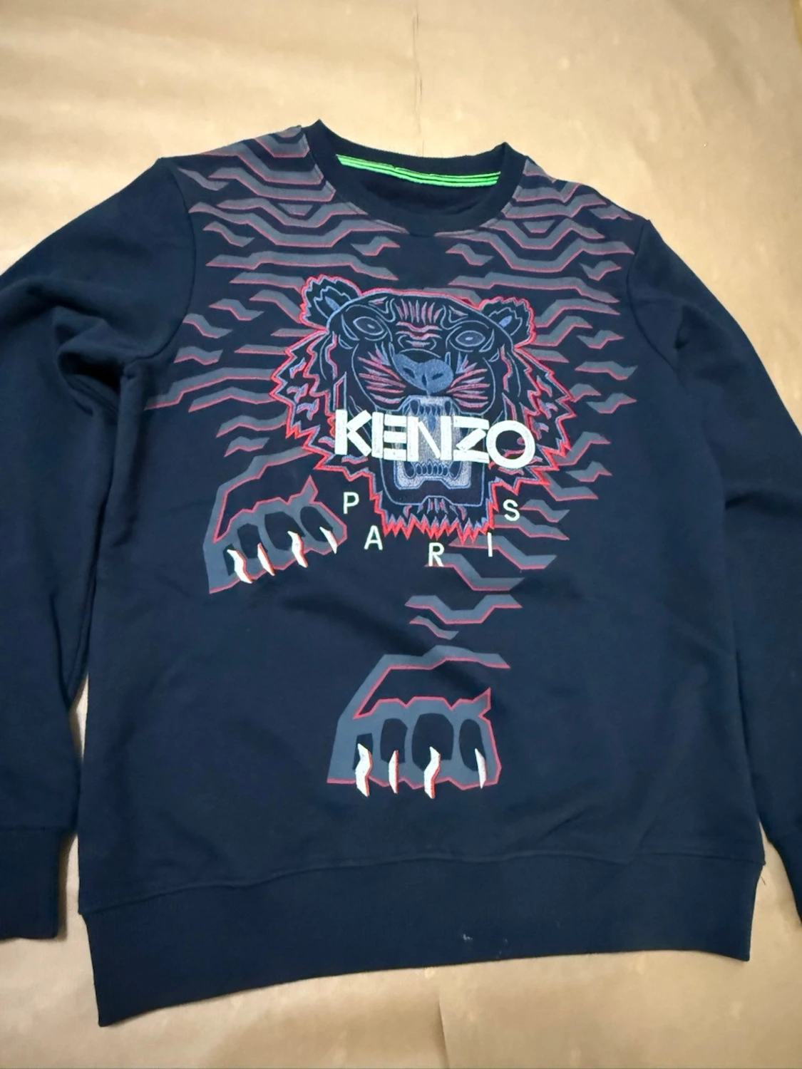 Mörkblå sweatshirt från Kenzo - 1