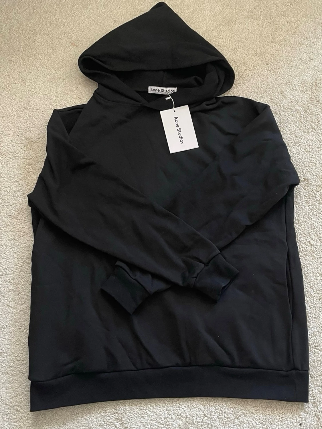 Svart hoodie från Acne Studios - 1