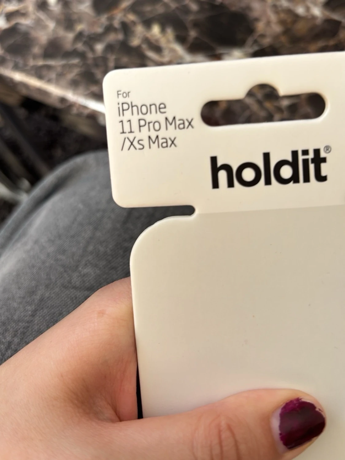 Svart mobilskal från Holdit med magnet iPhone 11 Pro Max/xs Max  - 6