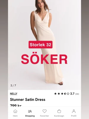 Söker balklänning nelly - Söker denna klänning!!!