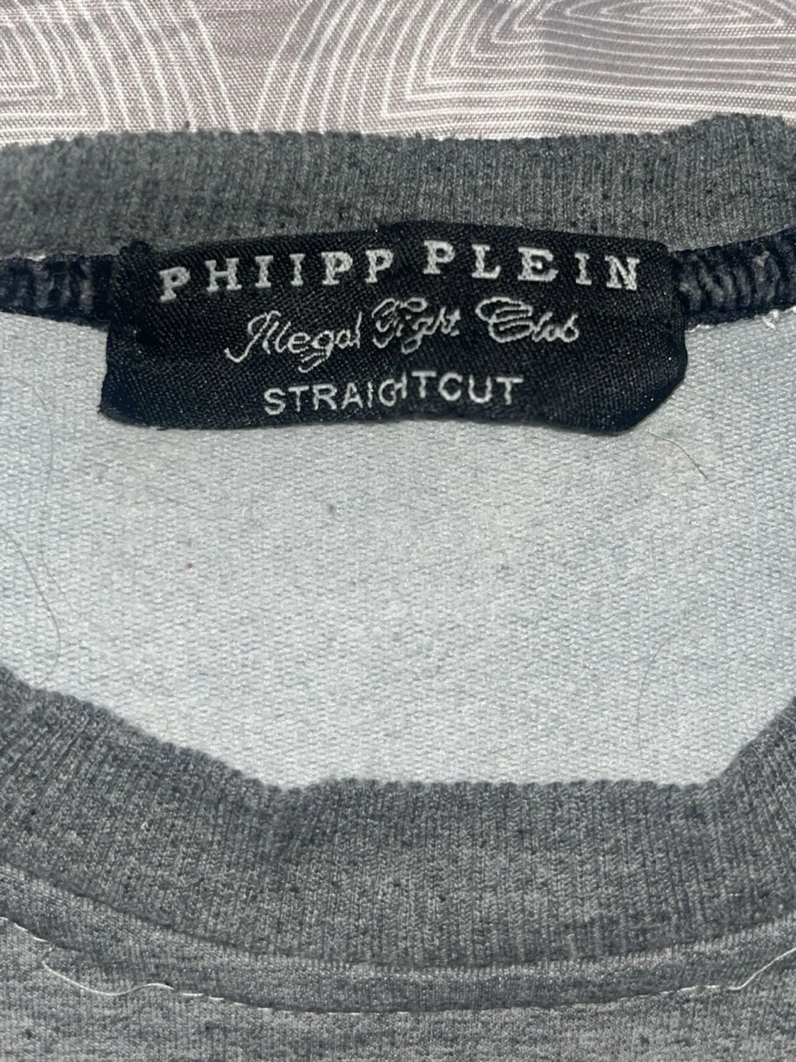 Grå sweatshirt från Philipp Plein - 2