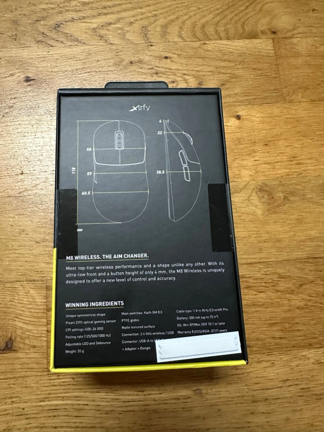 Xtrfy M8 Wireless Gamingmus - 1