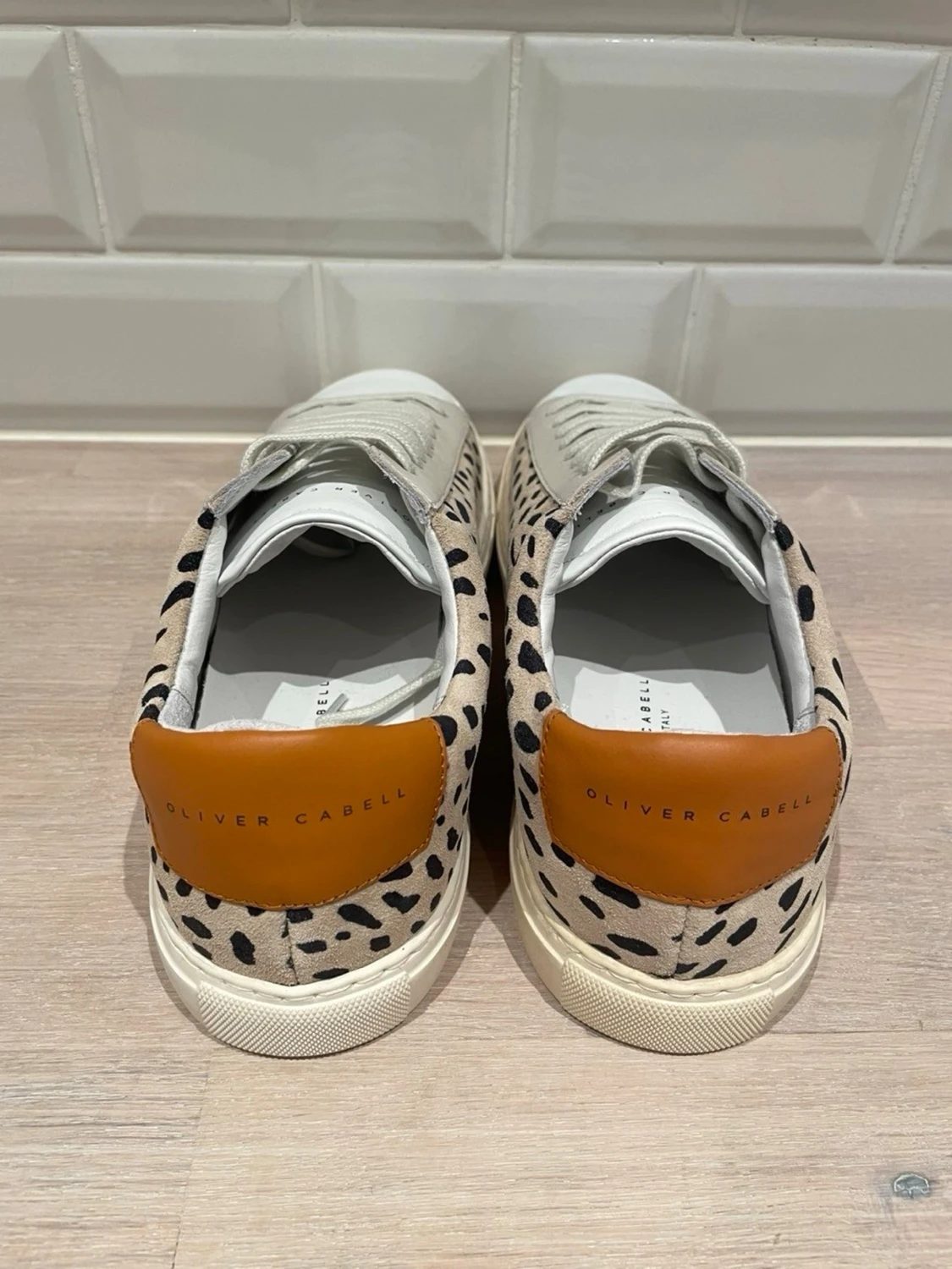 Oliver Cabell sneakers med djurmönster - 1