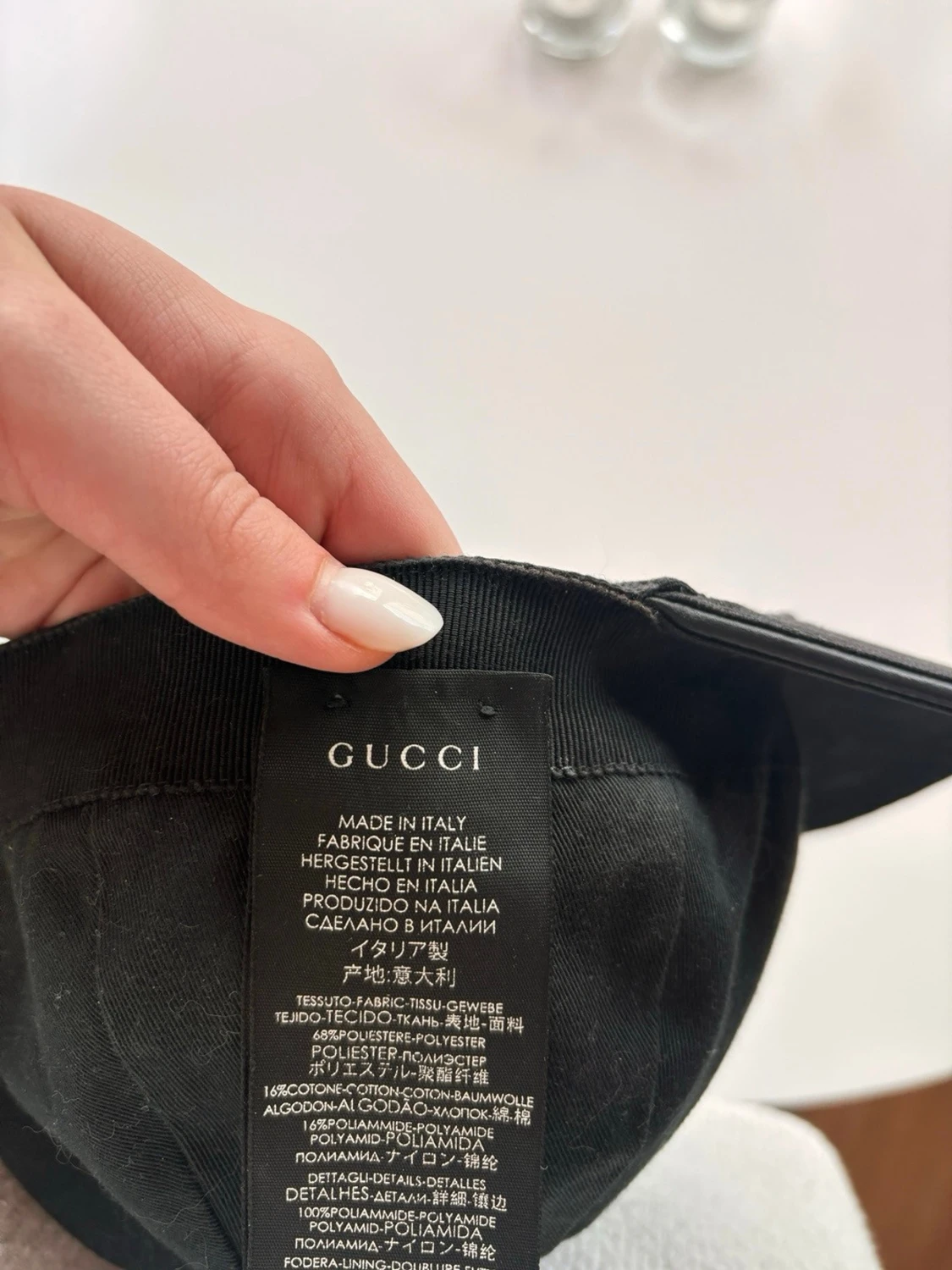 GG baseball hat with Web - 5