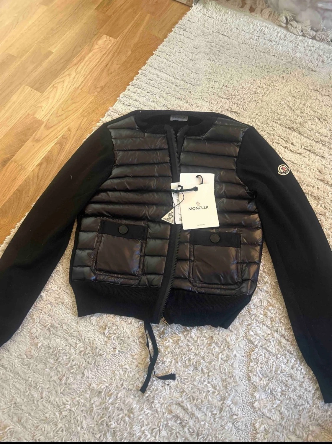 Svart cardiganjacka från Moncler - 1