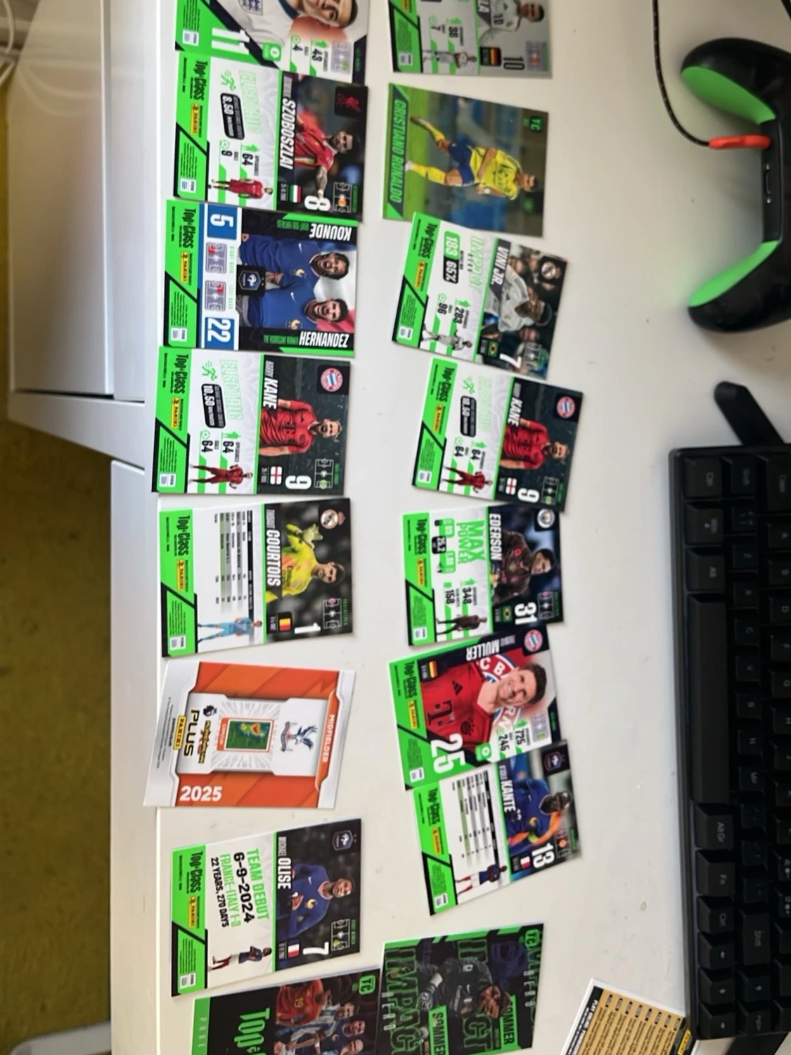 Samling fotbollskort Panini Adrenalyn - 1