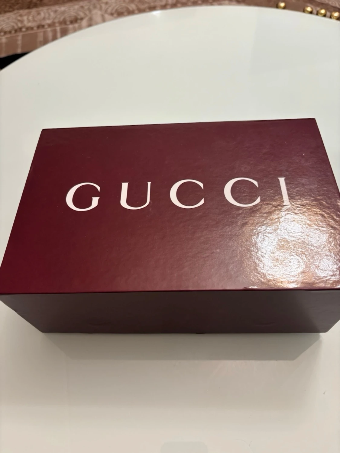 Gucci beige magväska med monogram - 3
