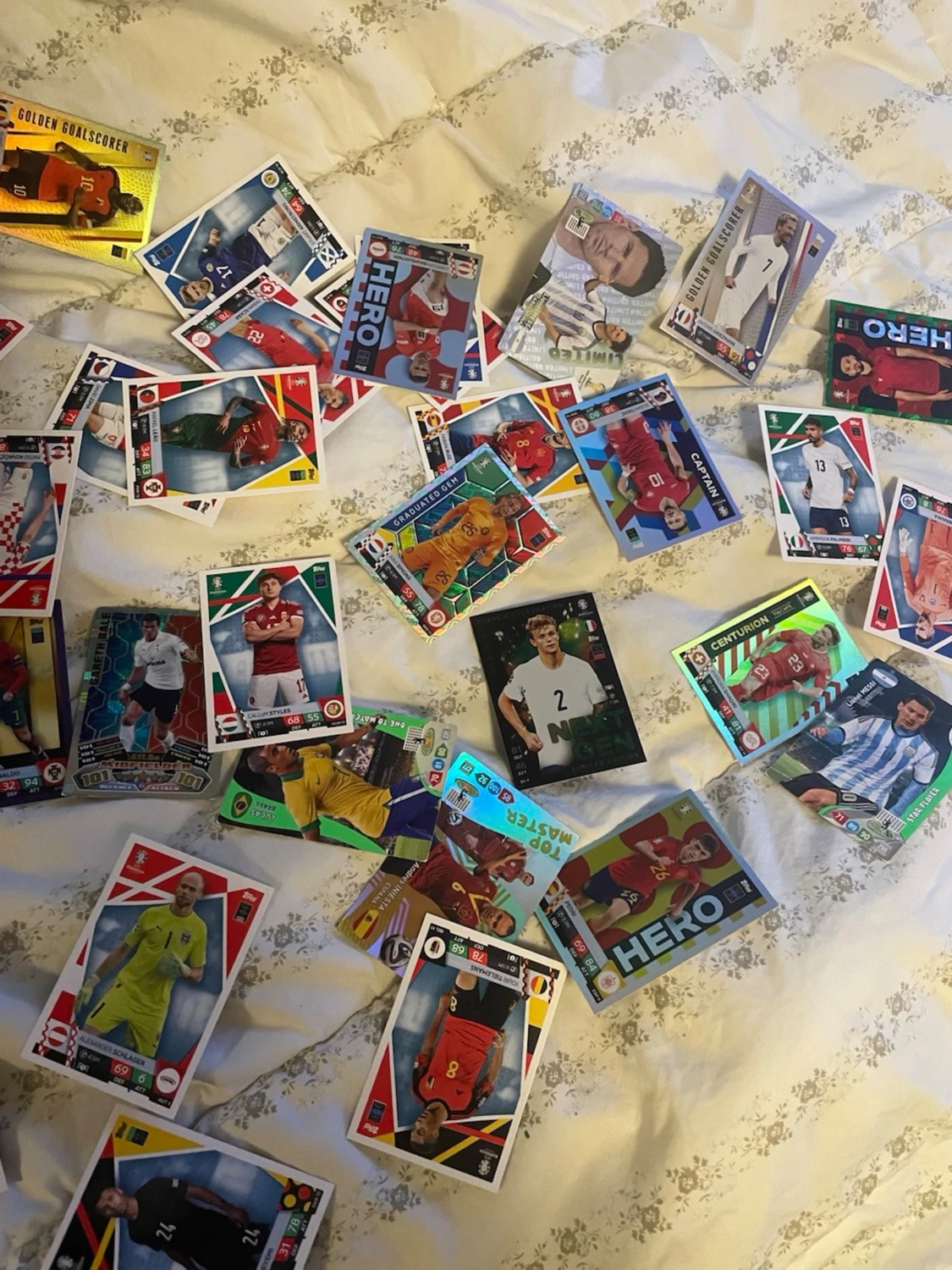 Samling fotbollskort Panini - 1