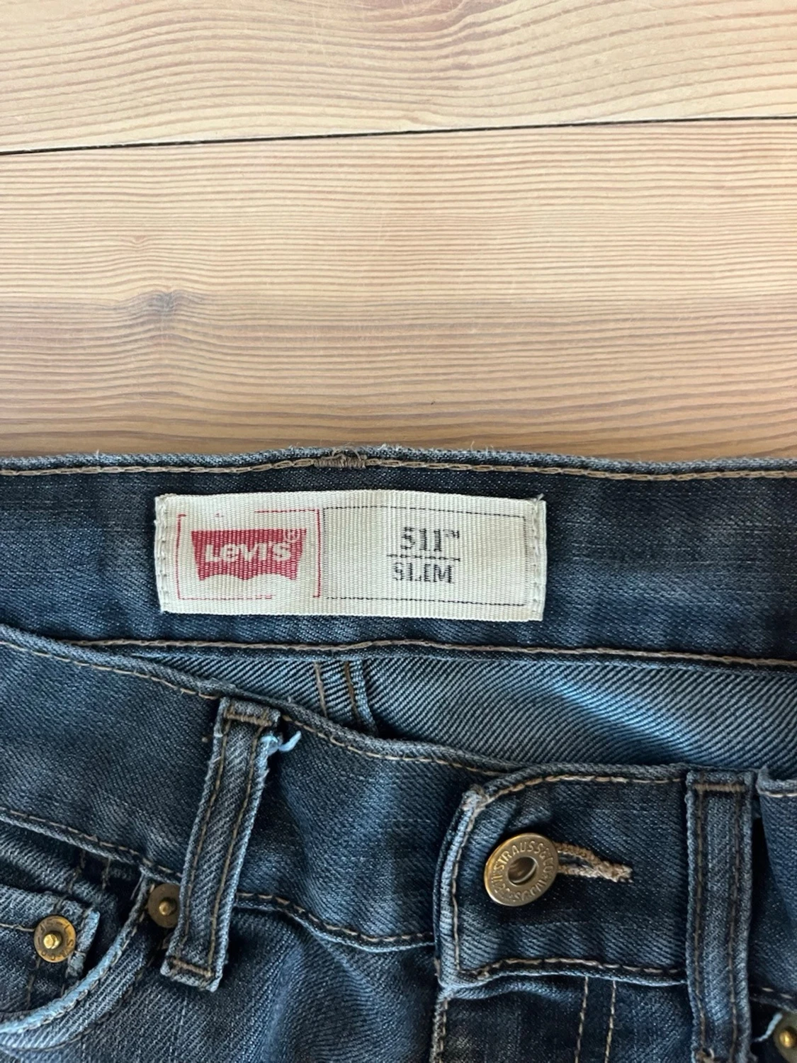 Levi's 511 Slim jeans mörkblå - 1
