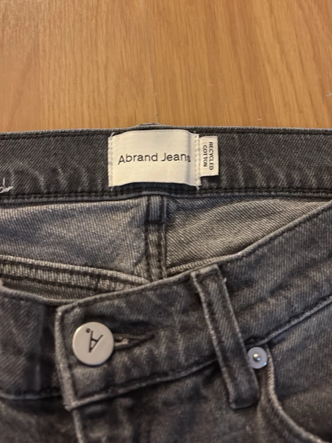 Grå bootcut jeans från Abrand Jeans - 1